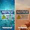 Signmission Hot Surface Sign, 7 in H x 10 in W, Vinyl Decal OS-2PACK-NS-D-710-L-18525 - alternate 2